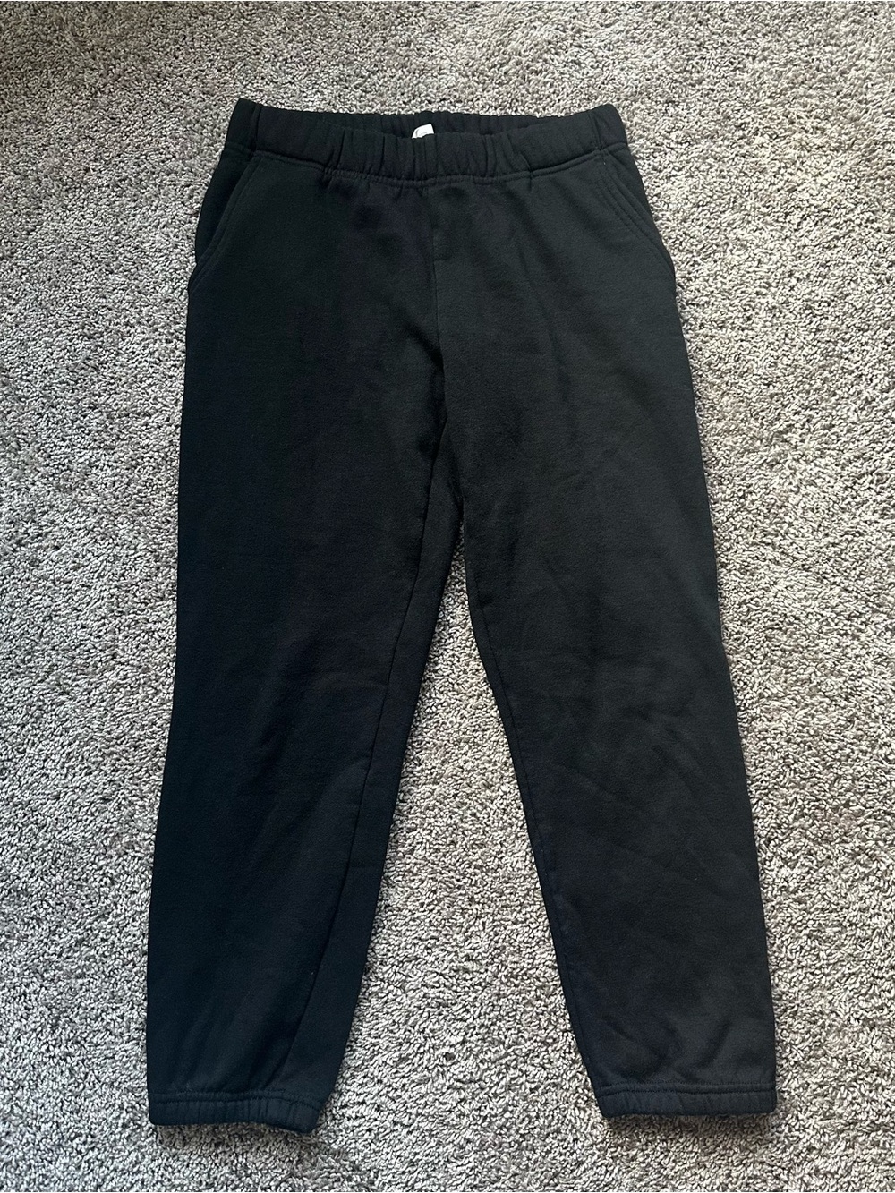 Rosio Black Women's Fleece Jogger Sweatpants